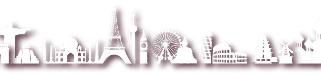 تصویر png از جاذبه های دیدنی کشور ها